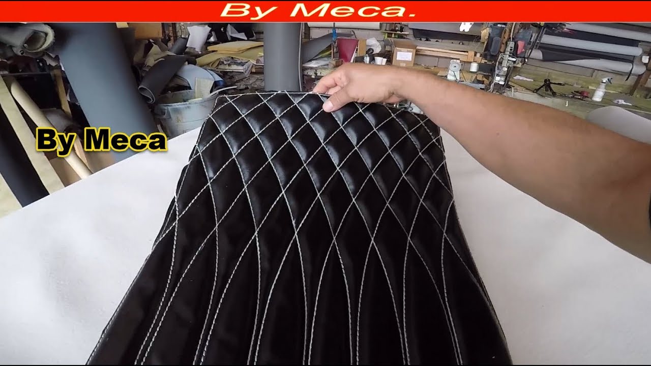 How to make fade out diamond  for cars seats. Tips for beginners. upholstery