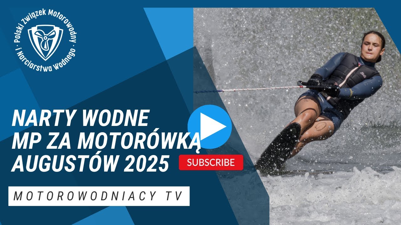 Narciarstwo wodne: skoki i slalom na MP za motorówką z Augustowie