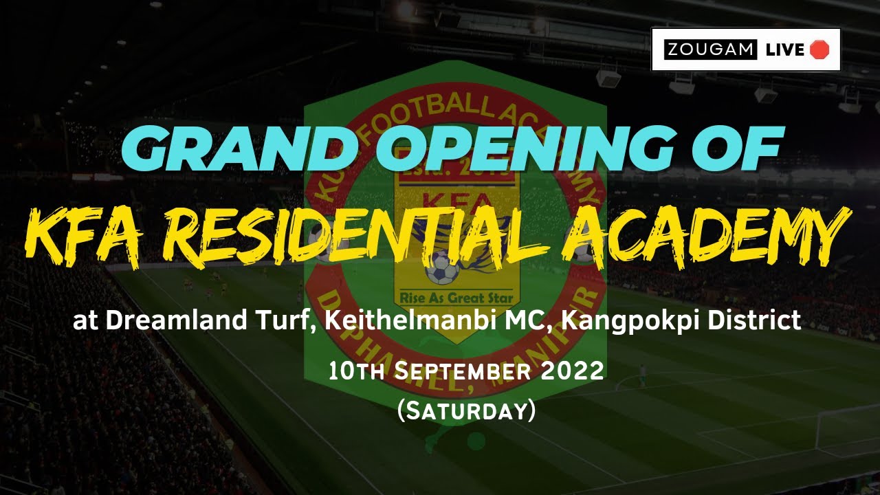 CM N. BIREN VISIT KUKI FOOTBALL ACADEMY KANGPOKPI DISTRICT || LIVE🛑🛑