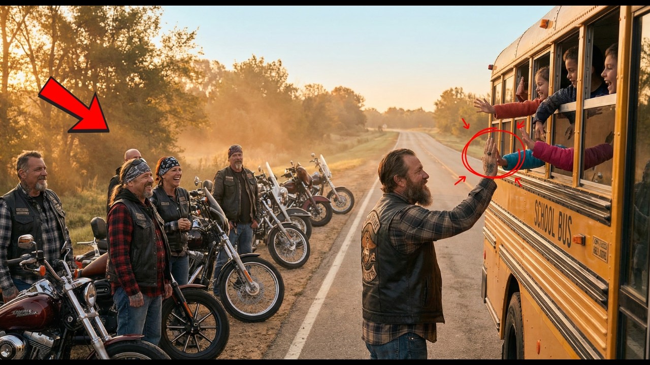 72 Biker blockieren eine Straße - Der Grund bringt eine ganze Stadt zum Weinen!!!