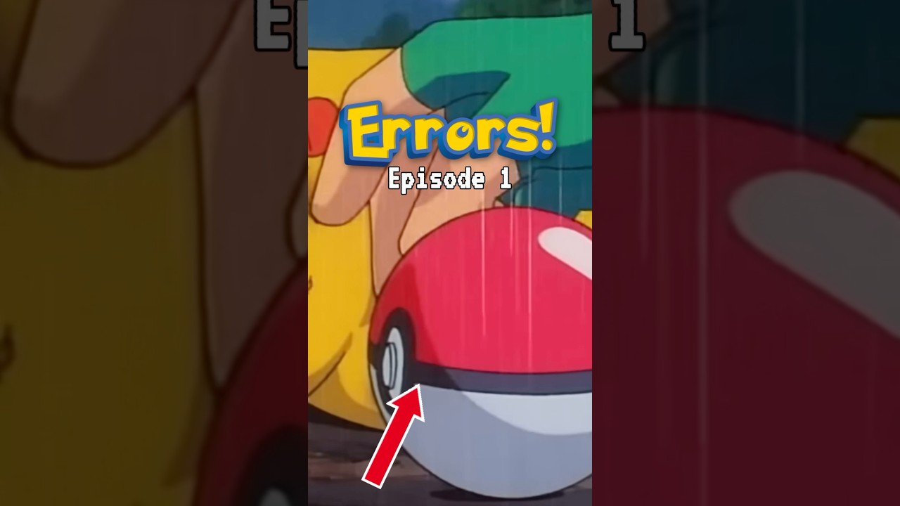 Pok&eacute;mon Episode 1 ERRORS You Missed!