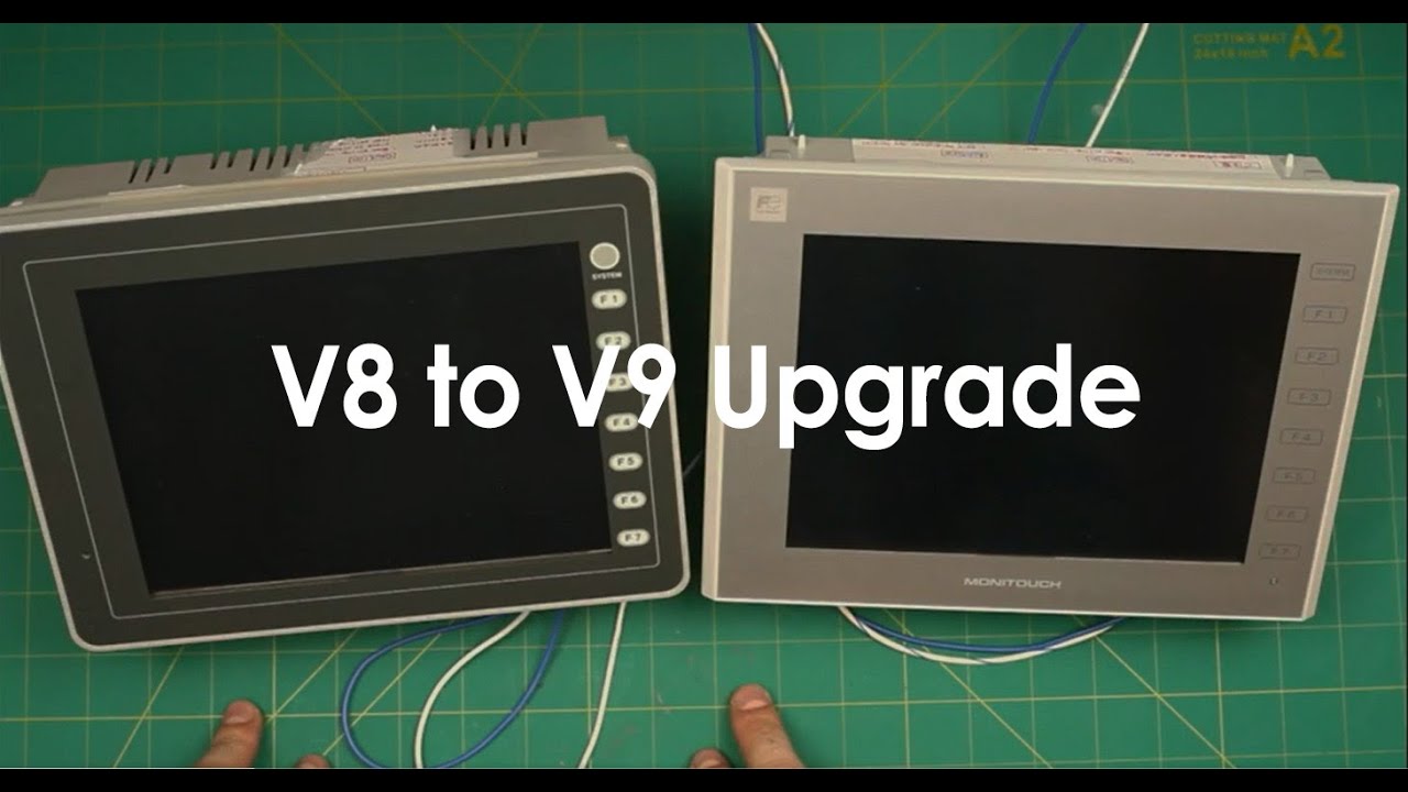 MONITOUCH HMI V8 to V9 Upgrade