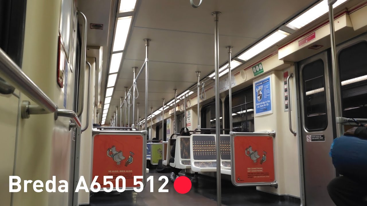 (Rare) Breda A650 512 DC On The Red Line