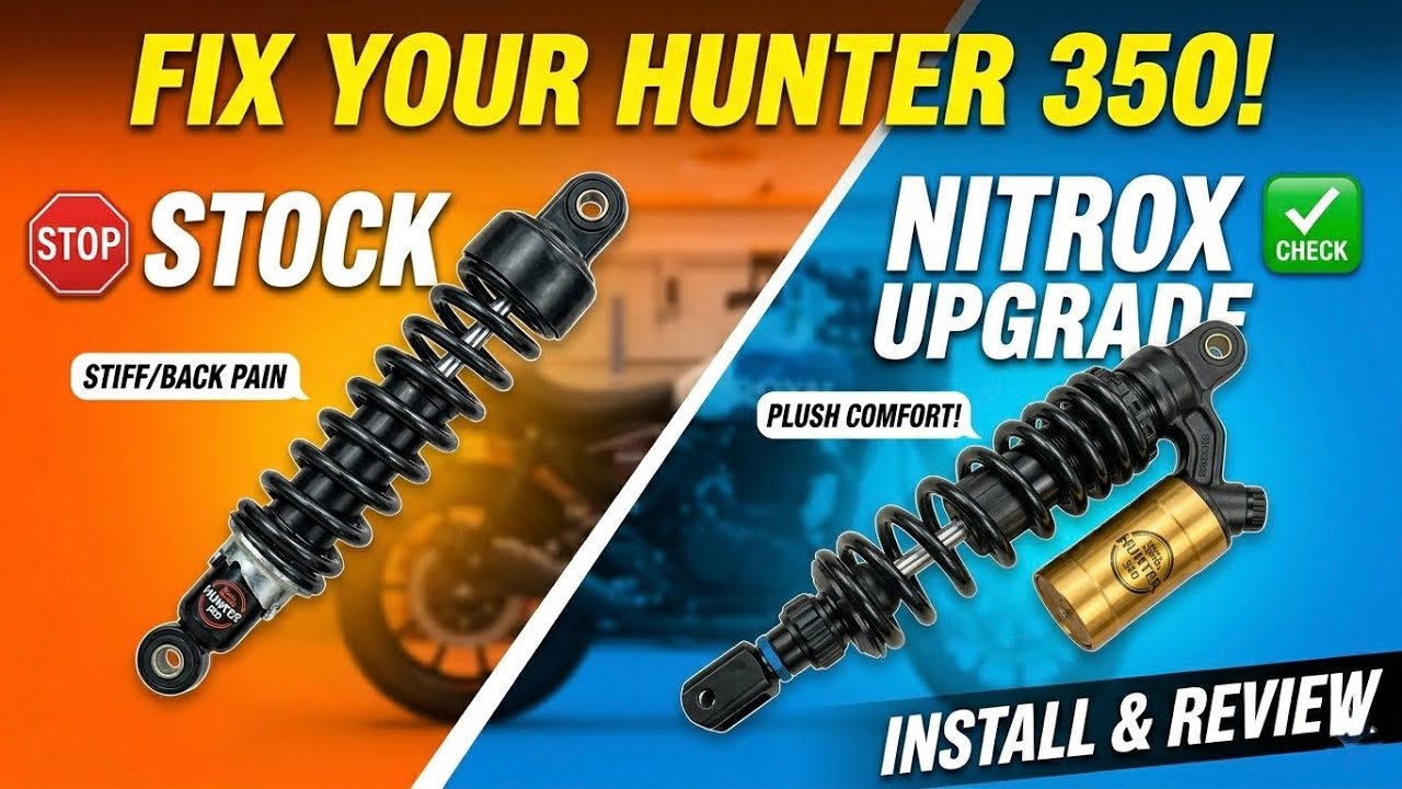 Install Nitrox Suspension in Royal Hunter 350