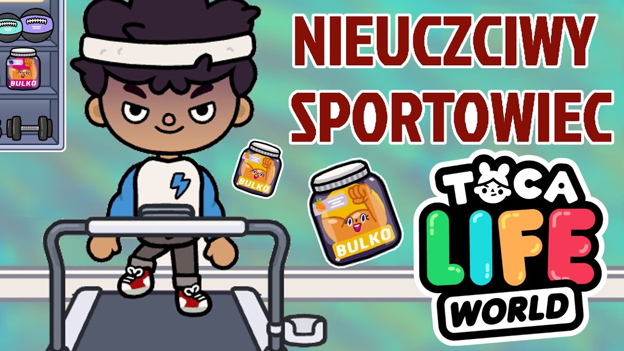 TOCA BOCA 💪 Sport • Nieuczciwy sportowiec • PART 2 💀 HISTORYJKI TOCA LIFE WORLD