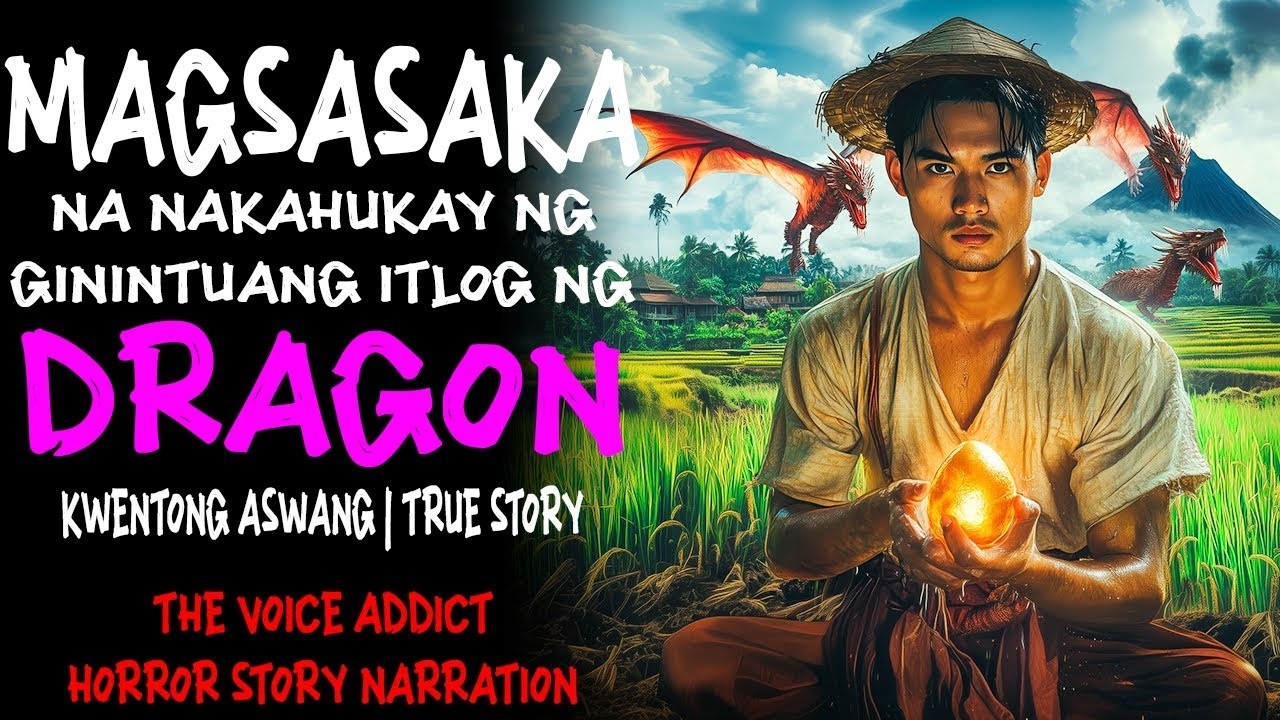 MAGSASAKANG NAKAHUKAY NG GININTUANG ITLOG NG DRAGON Aswang True Story