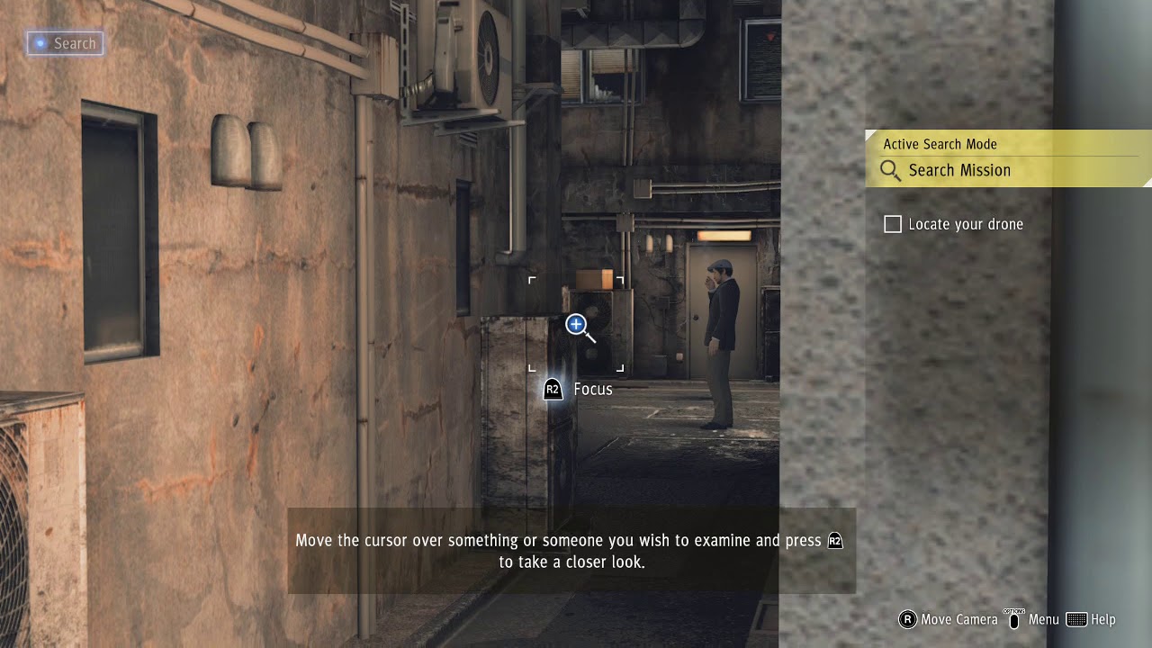 Judgement Use Active Search Mode Locate Drone
