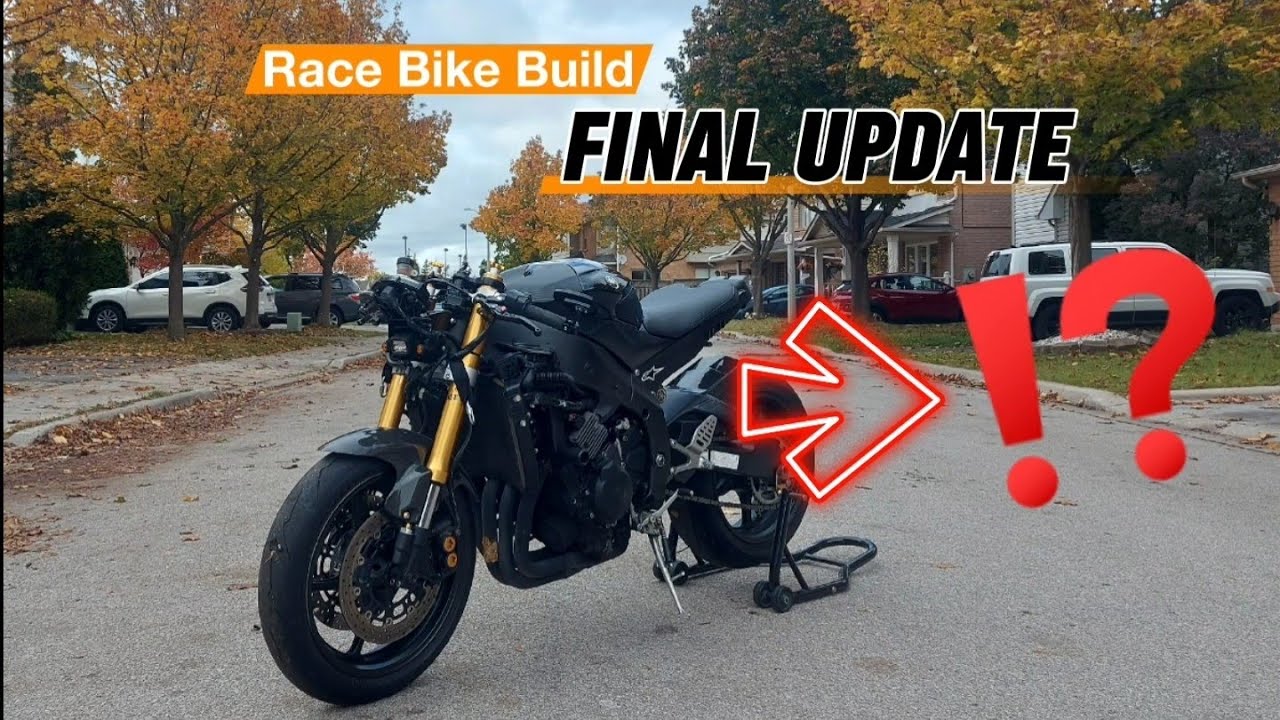 2008 YAMAHA R6 - RACE BIKE BUILD - FINAL UPDATE