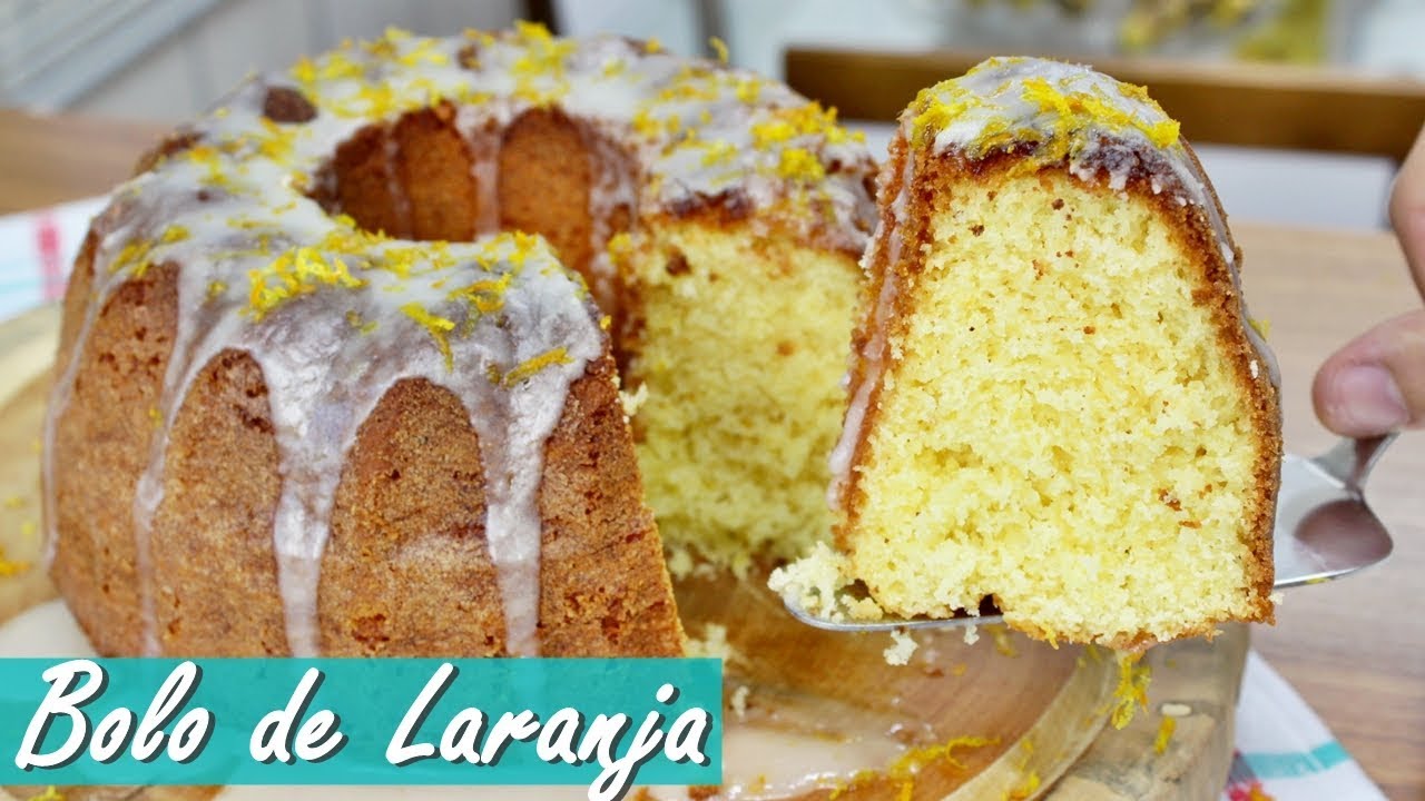 BOLO DE LARANJA SUPER FOFINHO FÁCIL E RÁPIDO DE FAZER | Menino Prendado