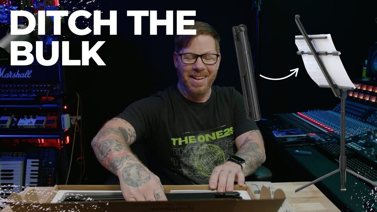 Kraftgeek Capsule Lite: The BEST Portable Music Stand? (No More Bulky Stands!)