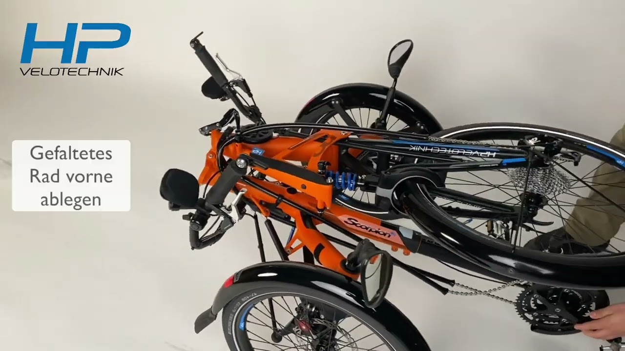 HP Velotechnik Workshop #11: Faltvorgang bei Scorpion fs 26-Modellen (ab 15.12.2022)