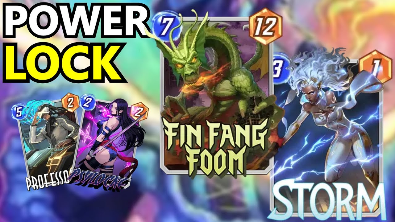 MARVEL SNAP INDONESIA - KUNCI LOKASI INI, KUNCI LOKASI ITU, LALU FIN FANG FOOM!! LOCK DECK