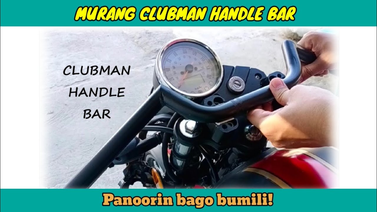 CLUBMAN HANDLE BAR INSTALLATION|BAGO KA BUMILI NITO | KEEWAY CAFE RACER 152