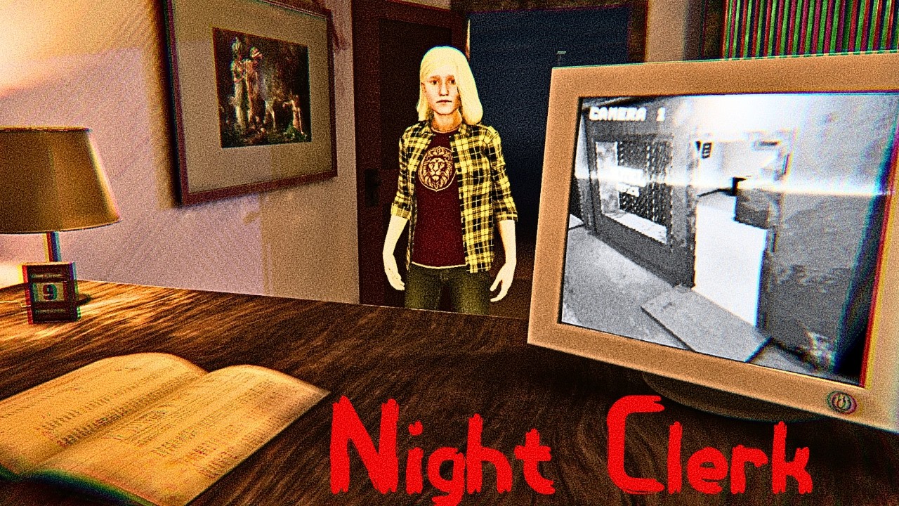Nocny Recepcjonista w Bardzo Dziwnym Motelu | Night Clerk | Indie Horror Game