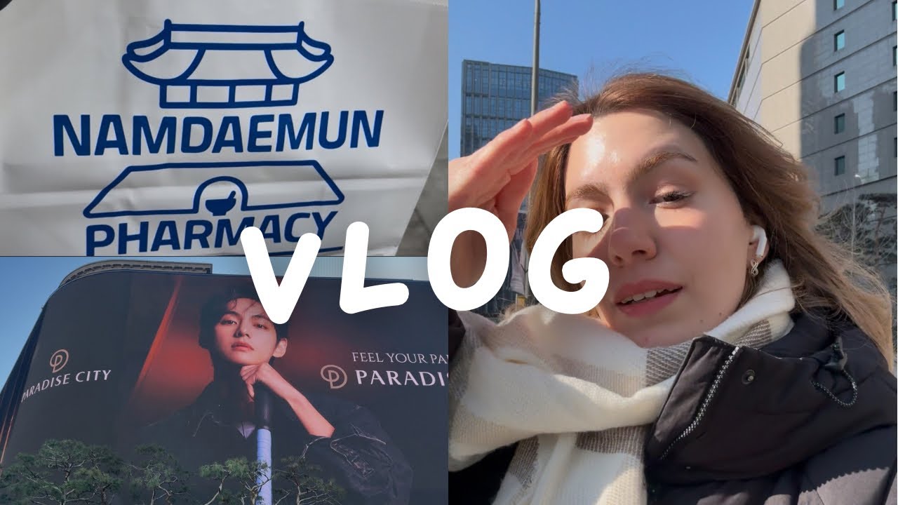 Kameramı Tamire Götürelim- Seoul’deki Acayip Şeyler-Büyük Kozmetik Alışverişi🛍️