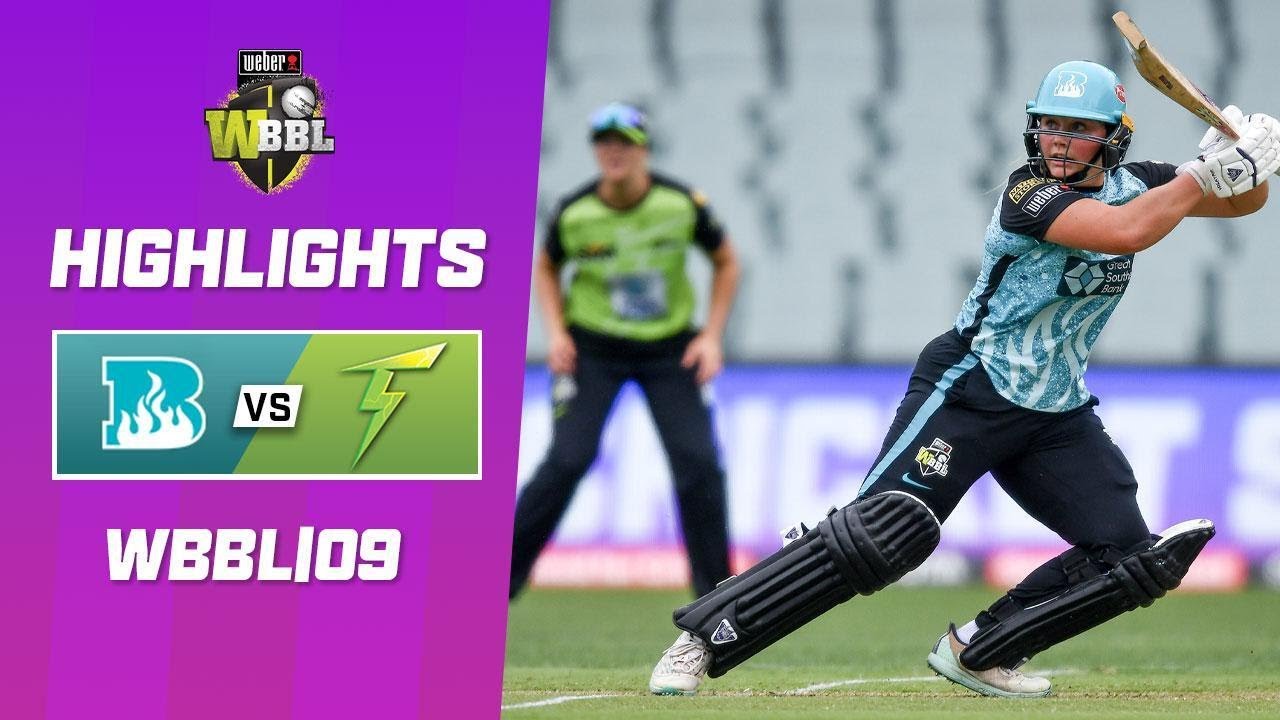 Brisbane Heat v Sydney Thunder | WBBL|09