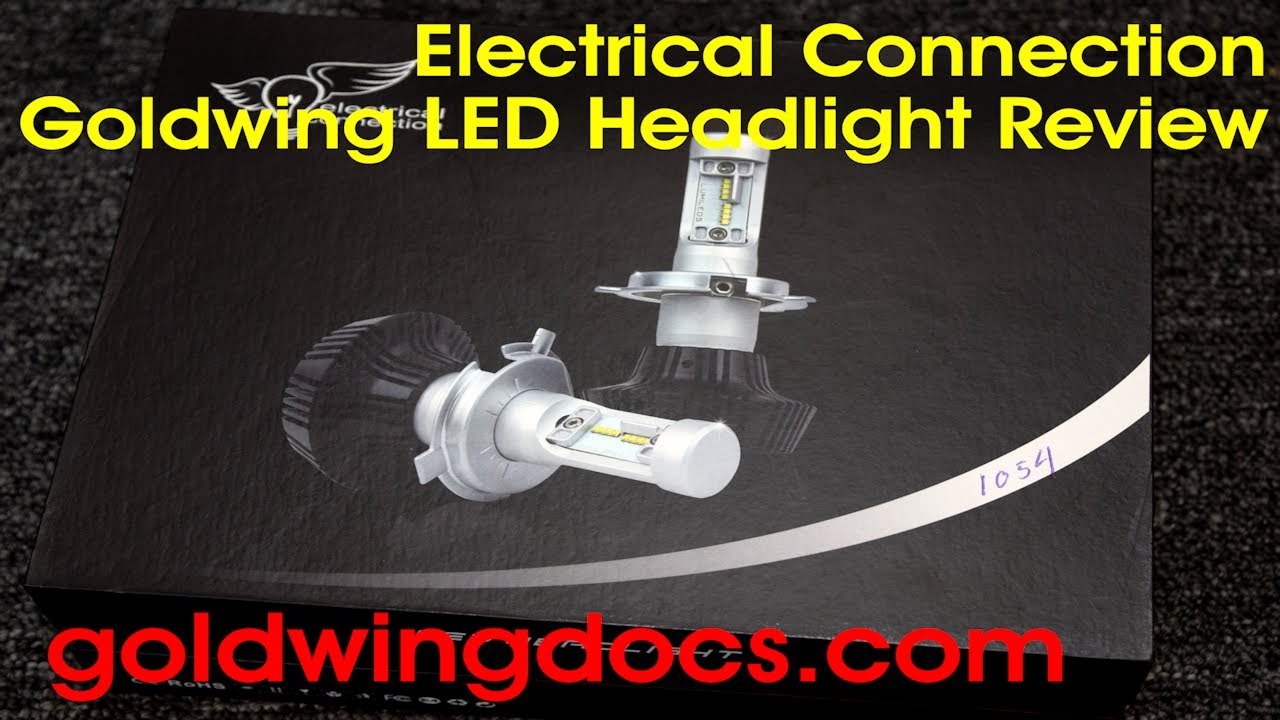 GoldwingDocs Review of the Electrical Connection LED Headlights for Goldwings
