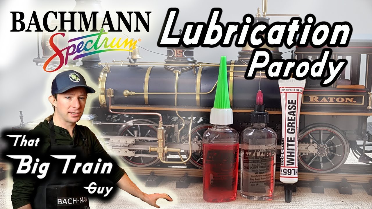 Bachmann Large Scale 2-6-0 LUBRICATION - A Helpful Parody. 1:20.3 scale.
