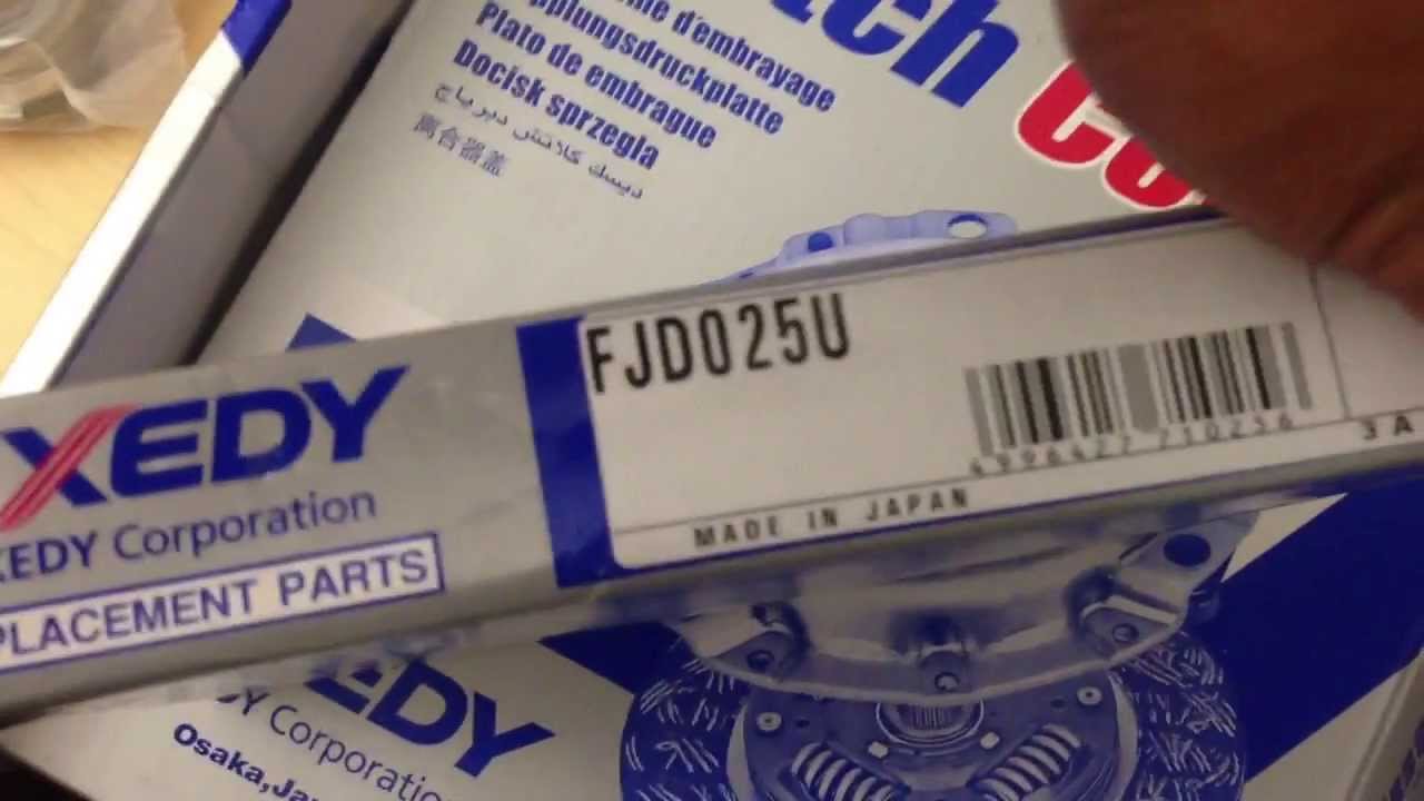 Exedy OEM Clutch Kit KSB04 Subaru  EJ25 - Unboxing