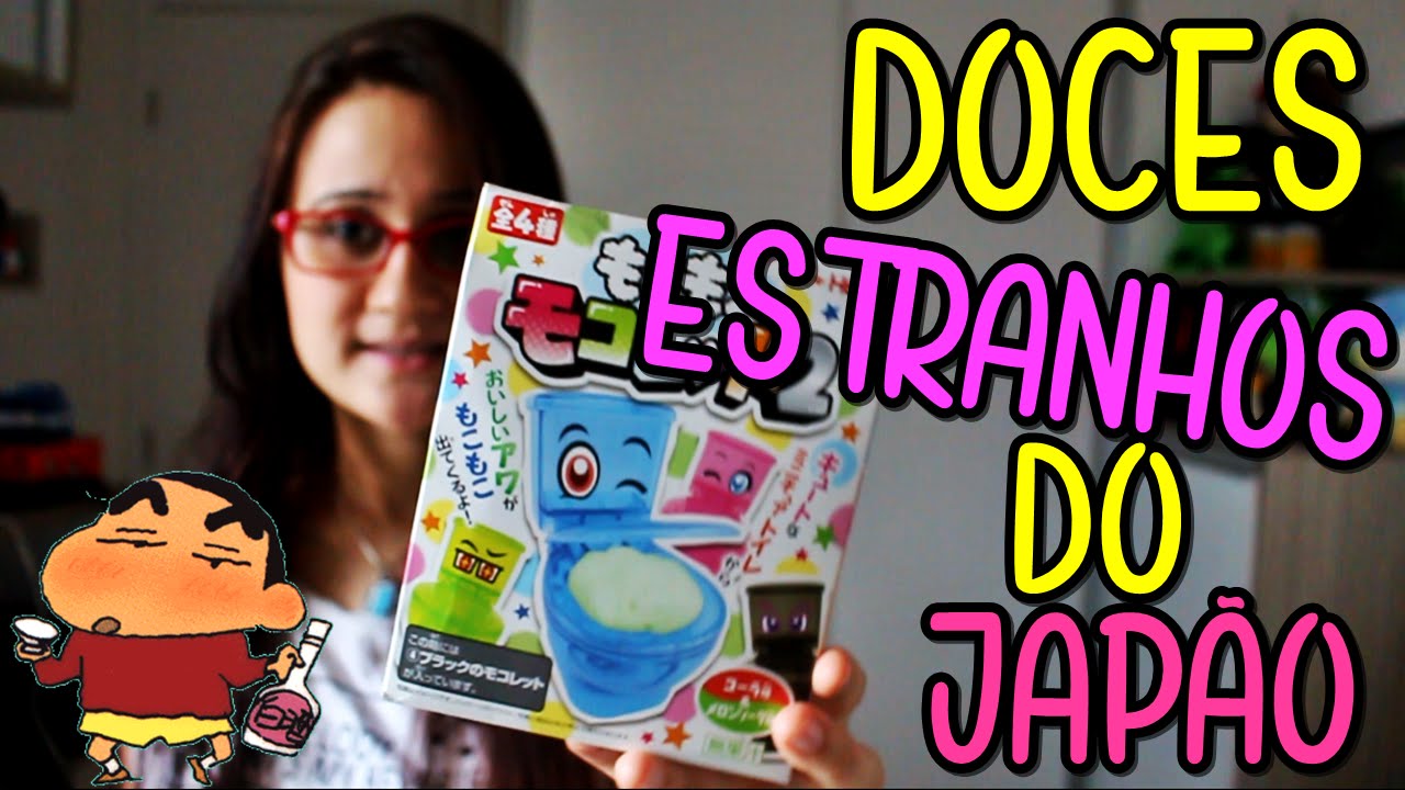 DOCES ESTRANHOS DO JAPÃO | TOILET CANDY & BUTT PUDDING
