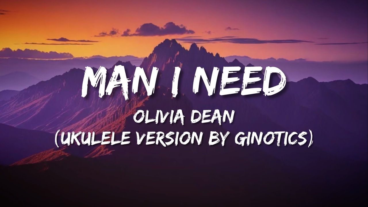 Man I Need - Olivia Dean | Ukulele Version by Ginotics