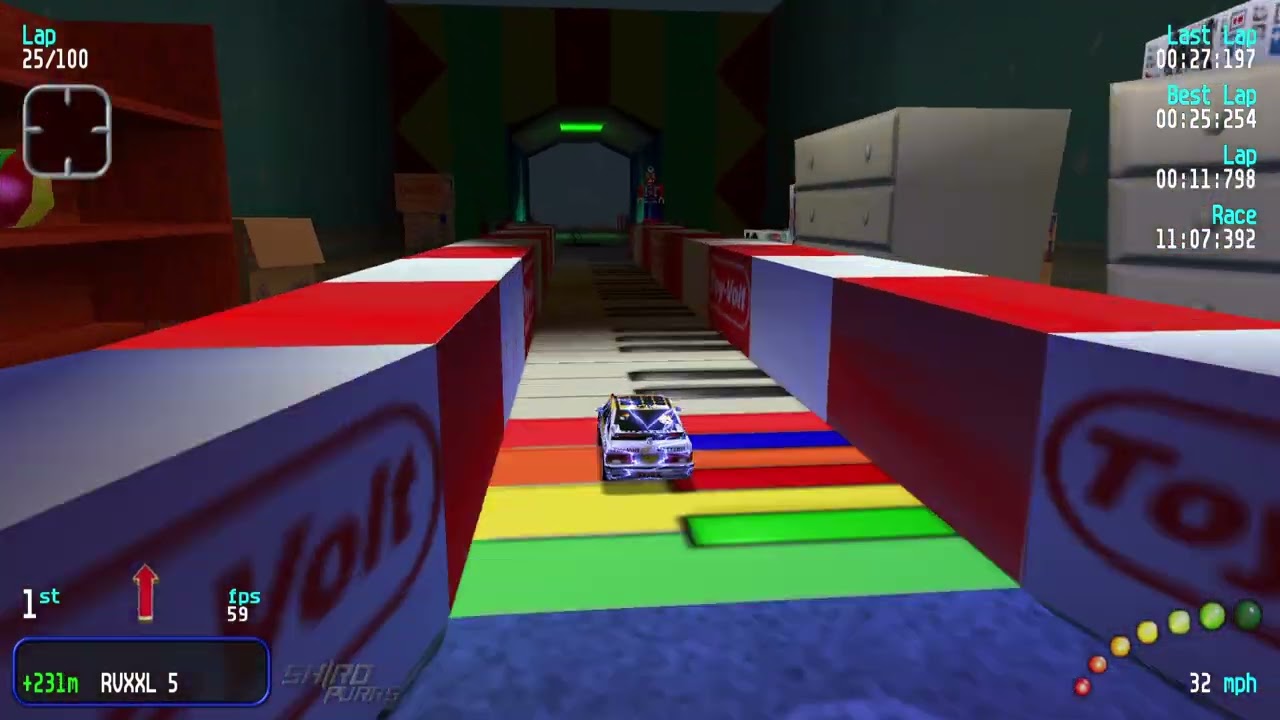 [ The Vault ] 100 Laps Toy World 1 - RVGL EnduroBoss Attempt #1