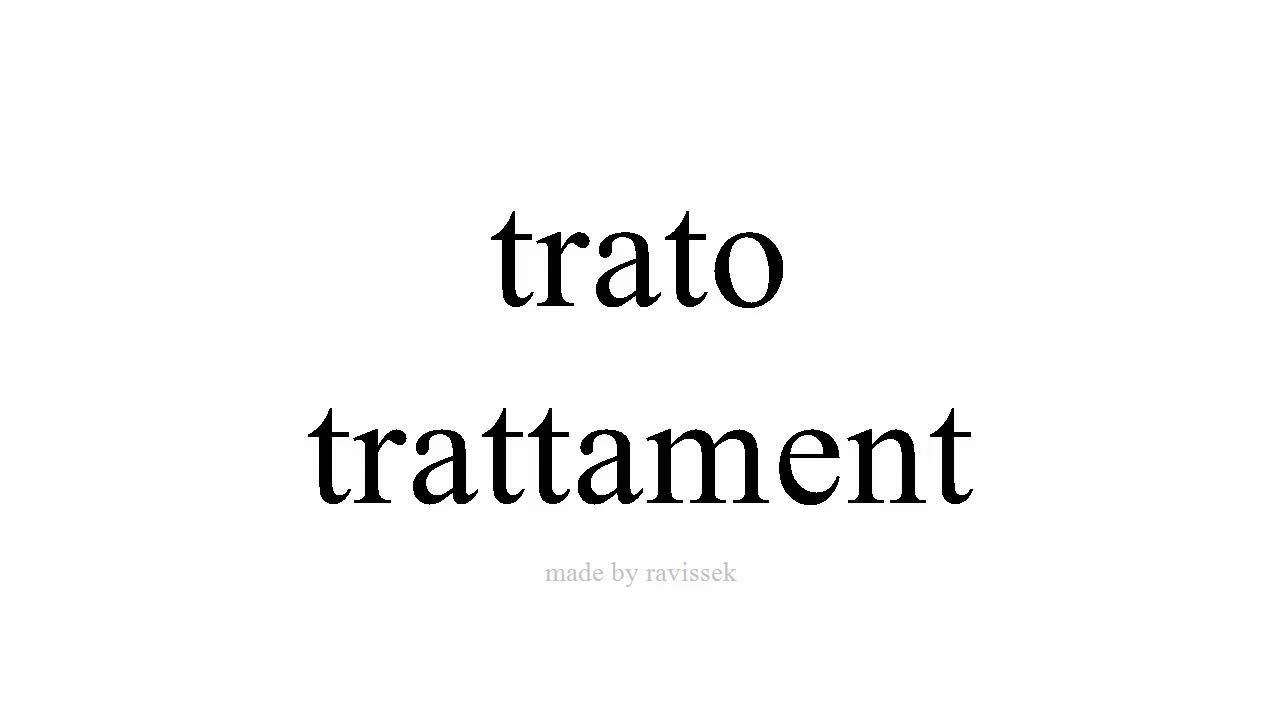 Tgħallem Spanjol   trattament