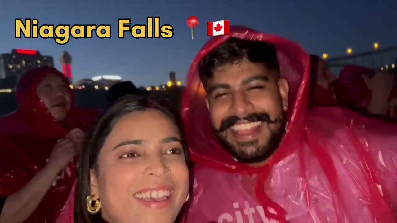Visiting NIAGARA FALLS Of CANADA 🇨🇦 And USA 🇺🇸 