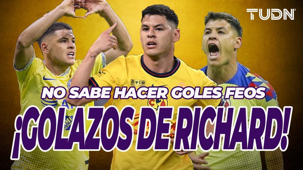 ¡EL HOMBRE DE LAS FINALES! 🤩 Top GOLAZOS de Richard Sánchez con el América | TUDN