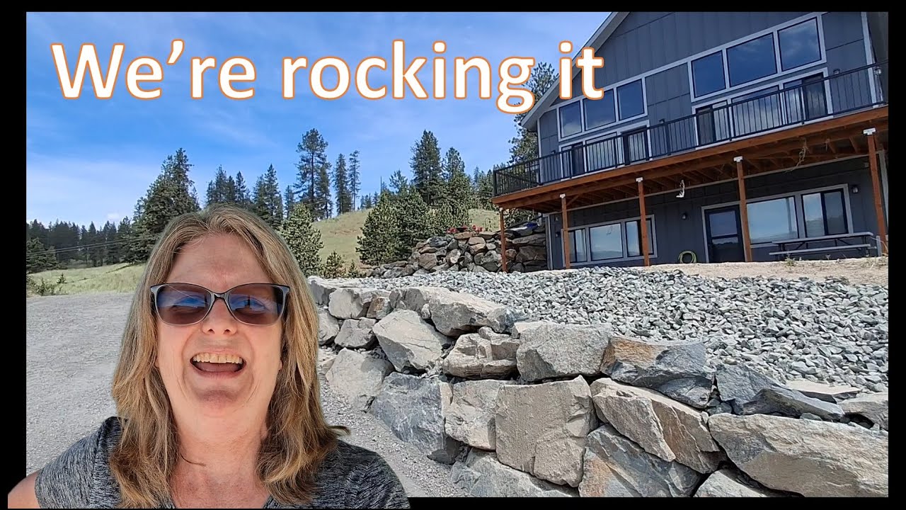Road and rockery improvement project adds functionality and beauty to a landscape