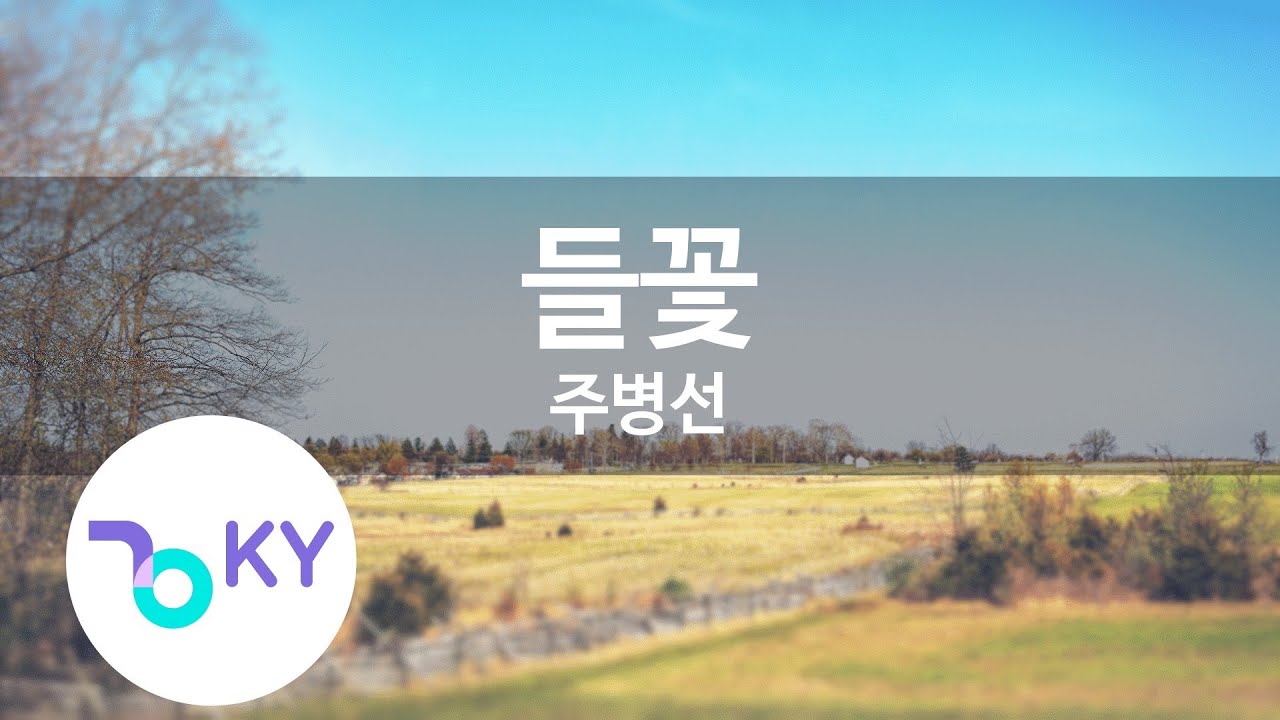 들꽃 - 주병선 (Wild Flowers - Ju Byeong Seon) (KY.87879) / KY Karaoke