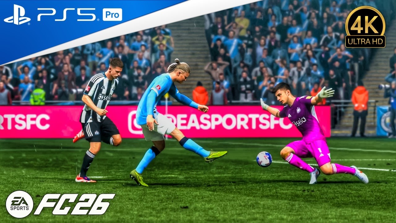 FC26 | Newcastle VS Man City | FA Cup 25/26 | PS5 Pro | 4K Ultra HD
