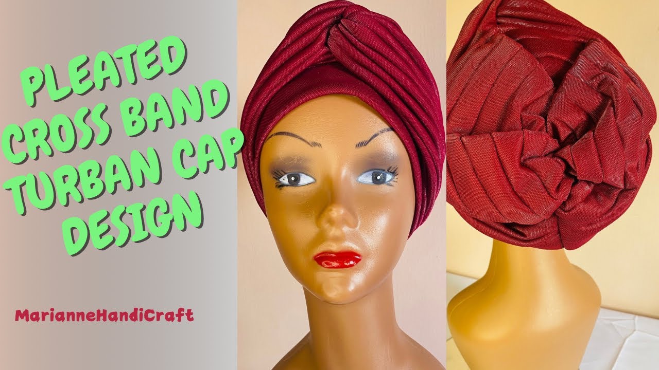 Latest turban cap design tutorial