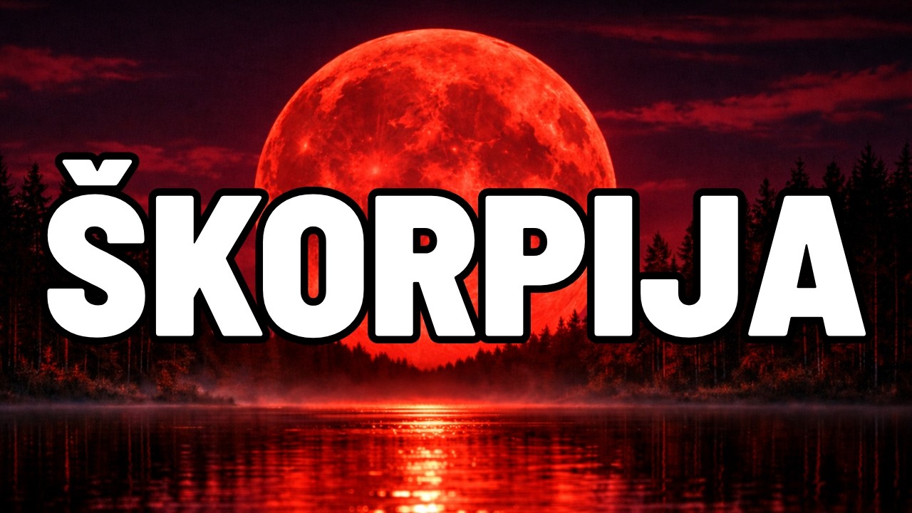 ŠKORPIJA-ZA OVO SE VREDI BORITI❤️‍🔥❤️‍🔥❤️‍🔥(Čitanje za Lunarnu Eklipsu 3.3.2026.)