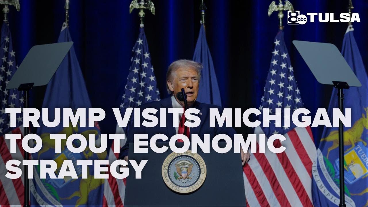 Trump visits Michigan to tout economic strategy; teases upcoming affordability plan