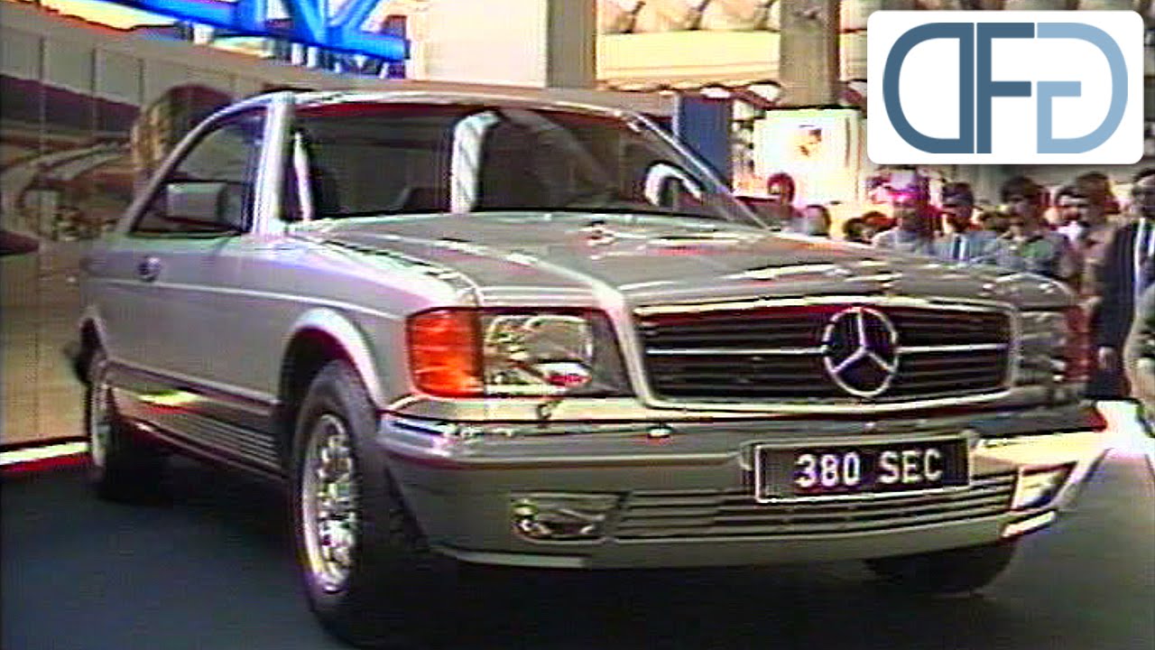 IAA 1981 - Mercedes 500 SEC | BMW 735i | Porsche 944 | Toyota Celica Supra GT
