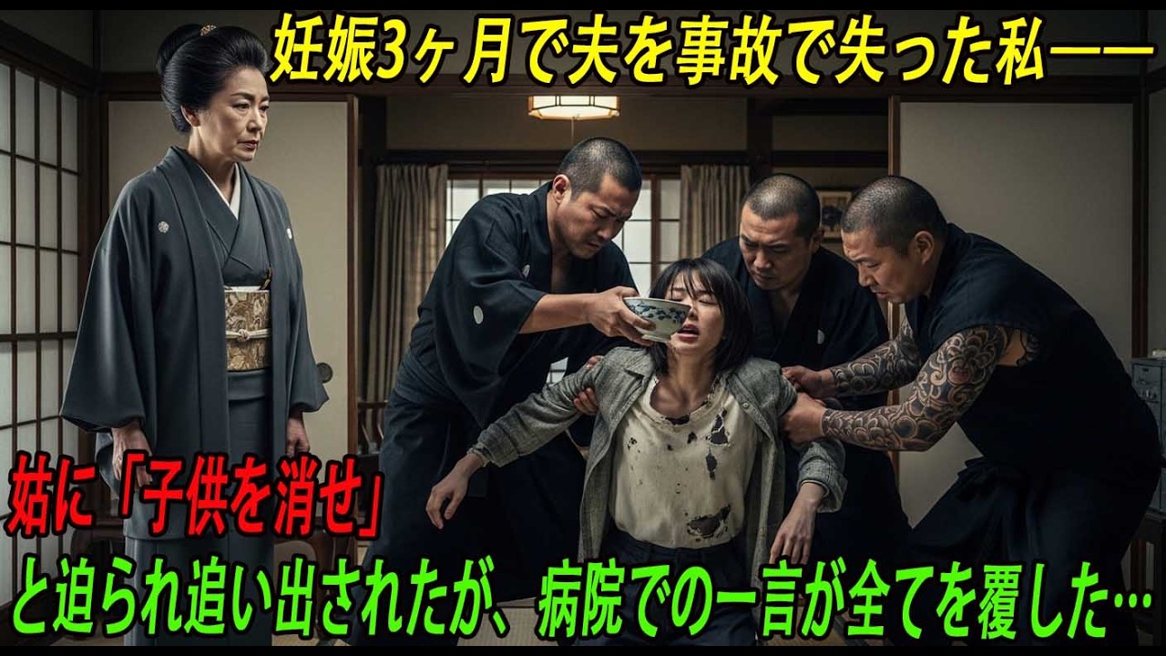 妊娠3ヶ月が事故で夫を失うと、お母さんはお腹の中の子供を消し、私を通りに追いかけましたが、病院を訪れた私に医師が言うように私に従います、あなたに必ず会うべき人が