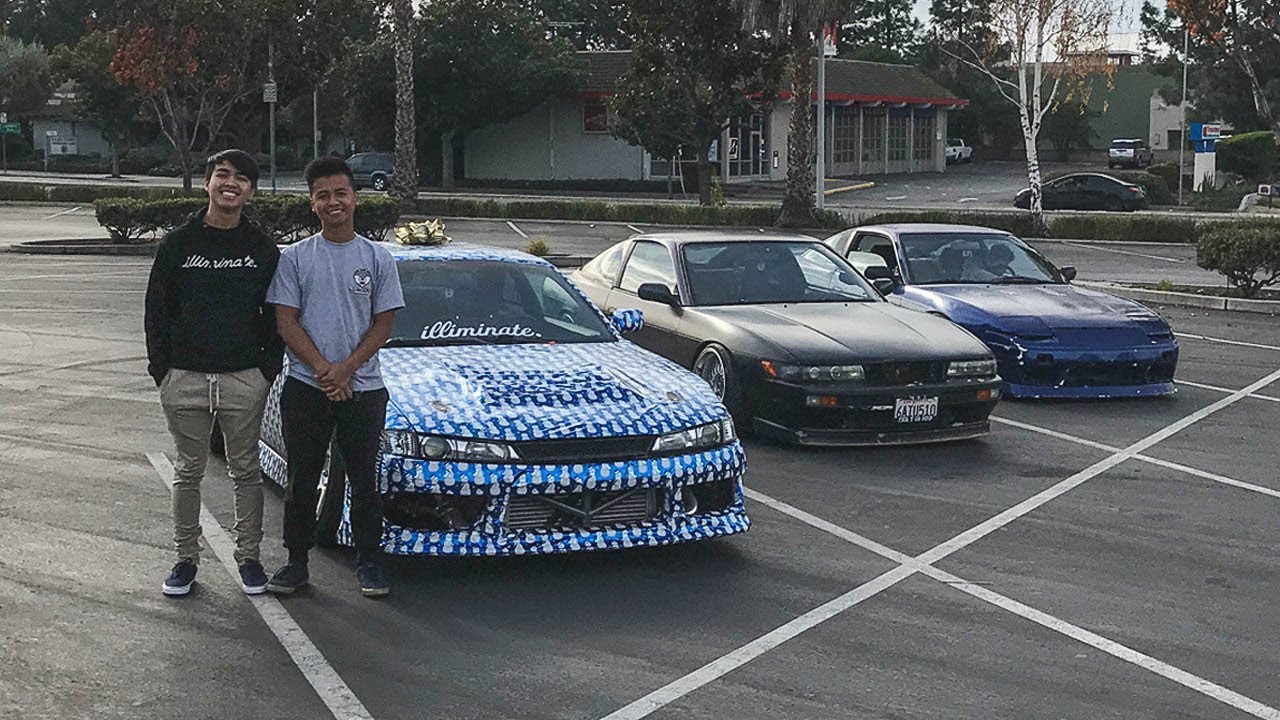 Taking My Lil Bro Xmas Drifting!