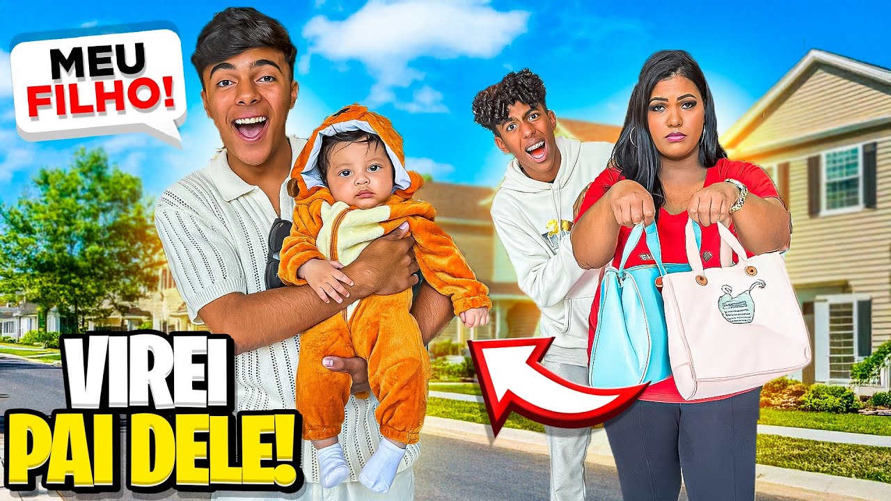 VIREI PAI DELE E OLHA O QUE ACONTECEU! *fizemos festa e ele sumiu