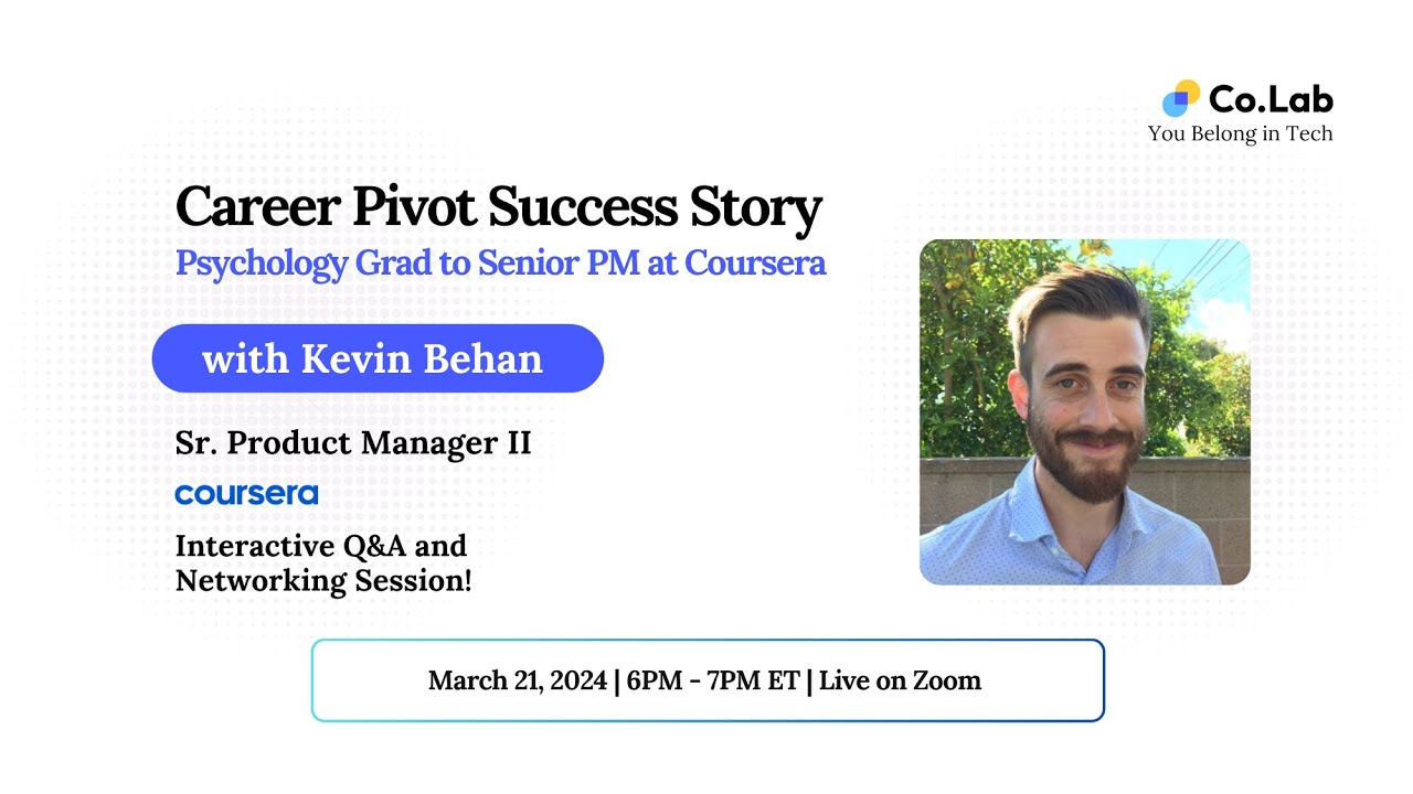 Career Pivot Success Story: Psychology Grad to Senior PM at Coursera