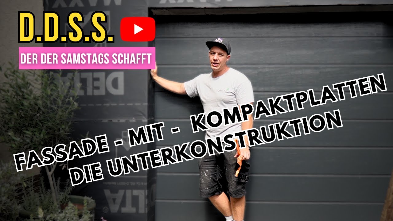 Kompaktplatten - Fassade Teil 1! So baust du deine Unterkonstruktion.
