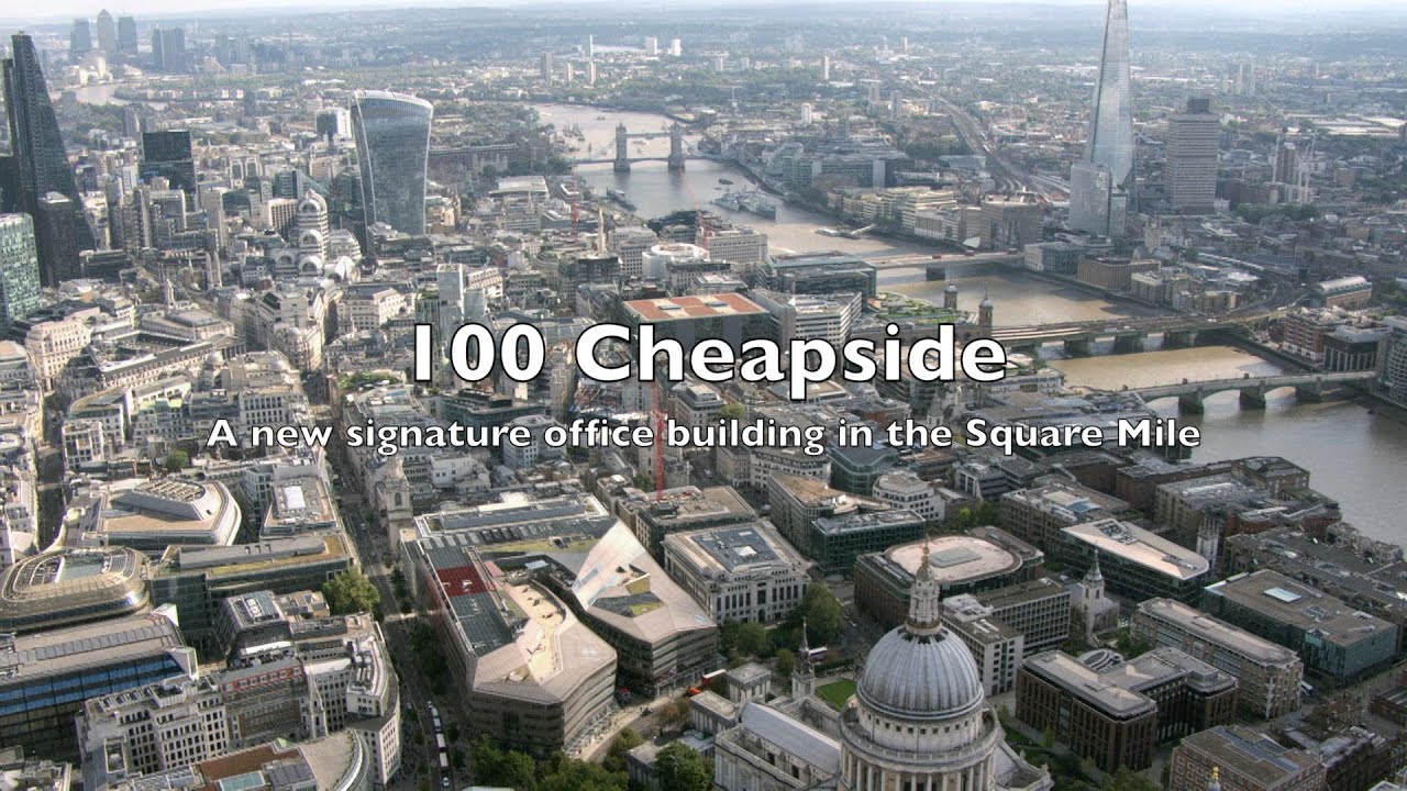 100 Cheapside, a new signature office building in the City