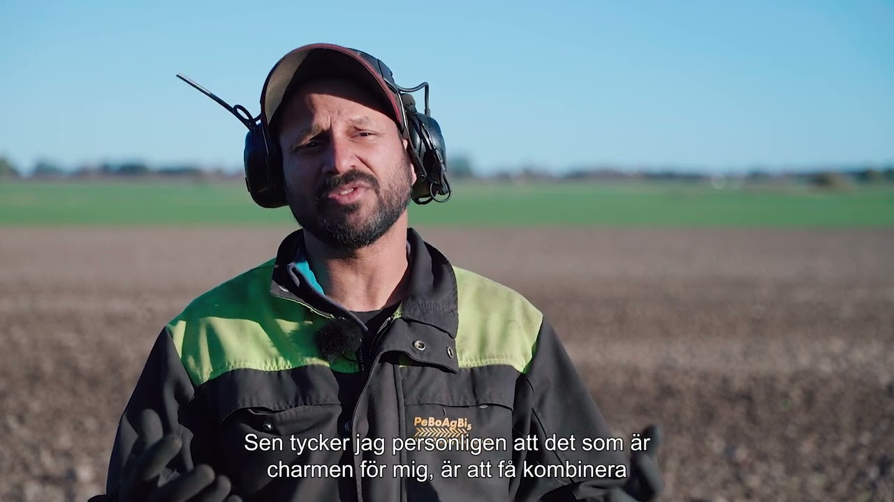 Lantbruk – efterfrågan på rätt kunskap är stor. Här berättar Peter Borring.