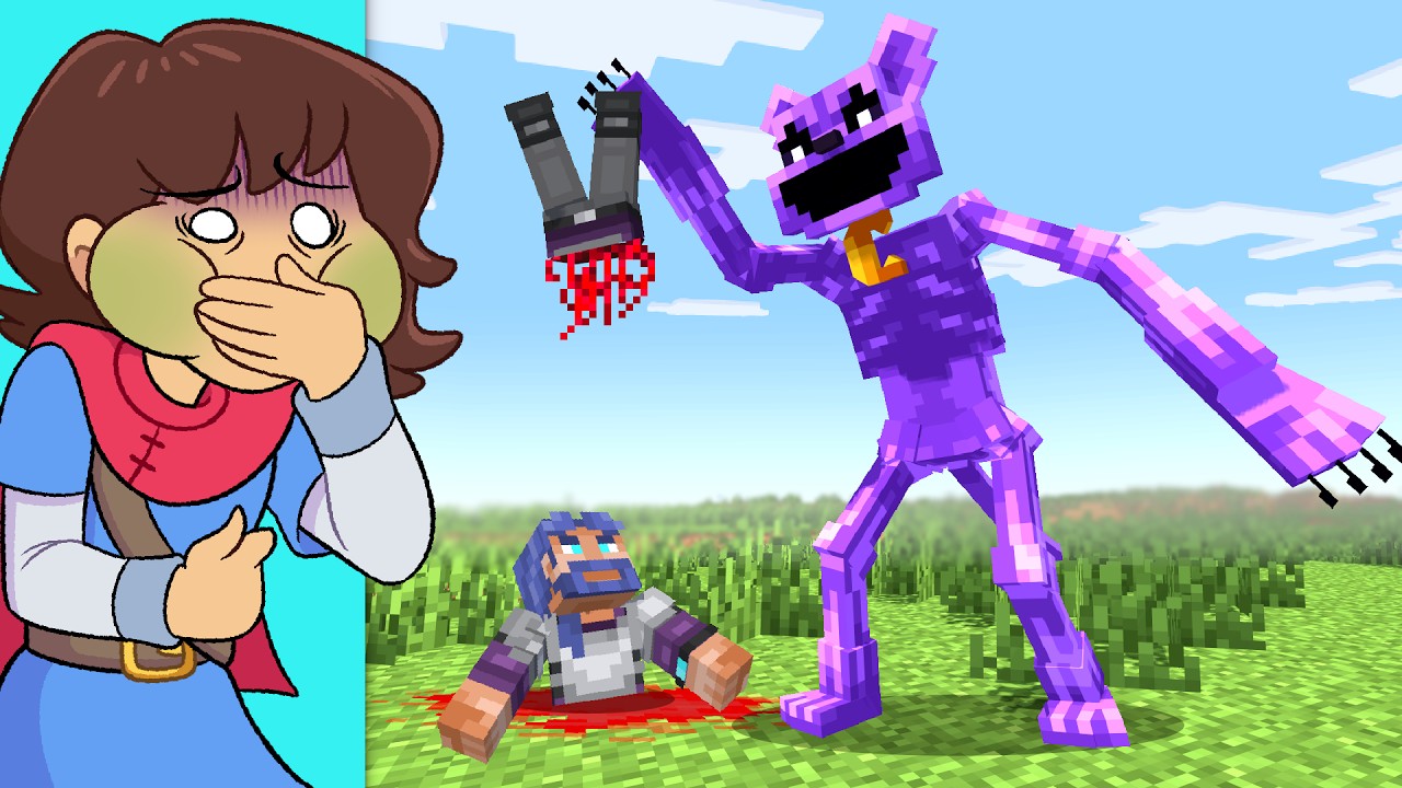 Разыгрываю своего друга, играя за КОШКУ в Minecraft