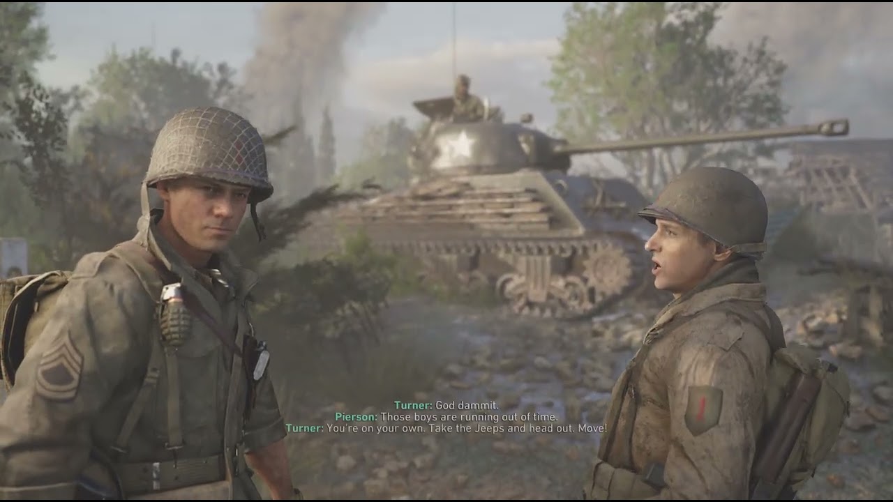 Call of Duty: WWII campaign walk through pt 2
