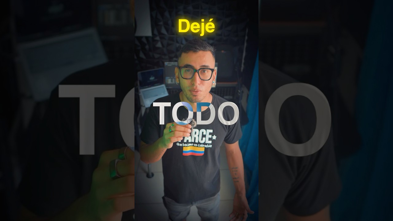 DEJE TODO POR SER VIDEOGRAFO 🎥🔥 #filmmaking #videografo #history #2025