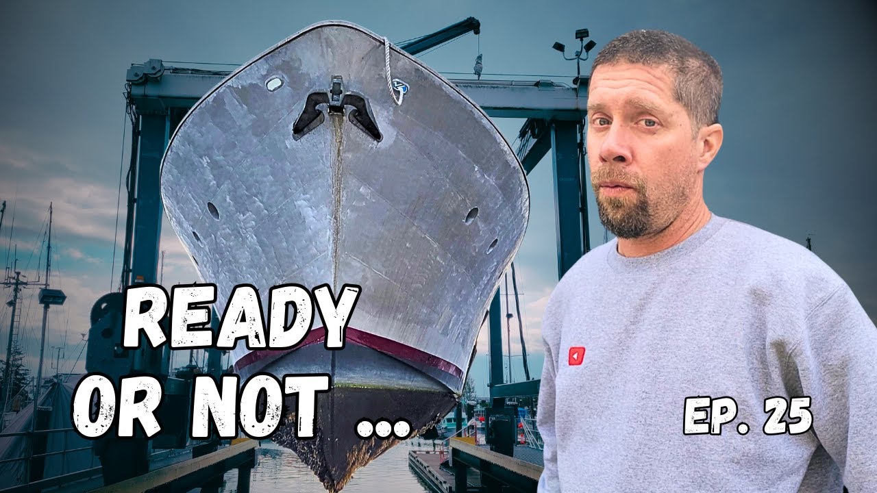 Lifting Our 78’ Yacht Let the Cummins Repower Begin!