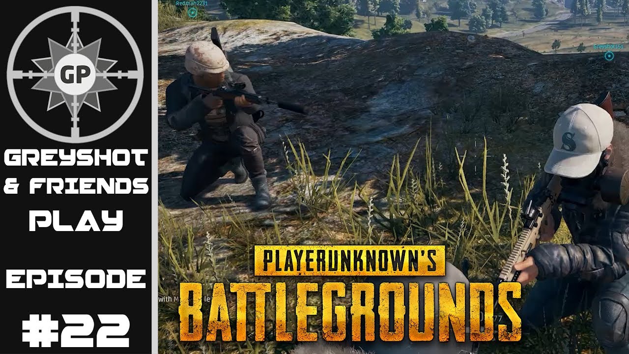 Walking into a Warzone - PlayerUnknown's Battlegrounds - Greyshot & Friends Play