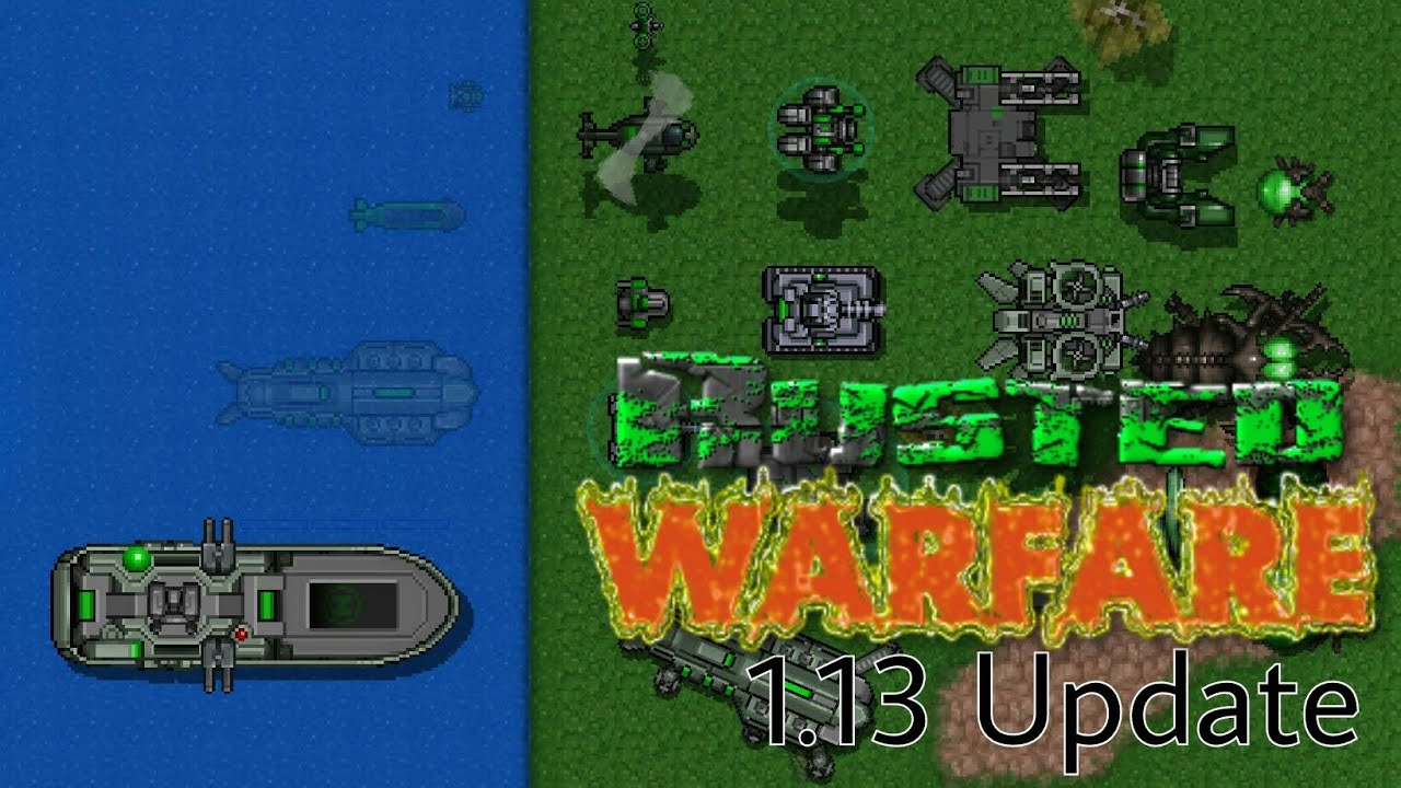 Rusted Warfare 1.13 Update: New Units