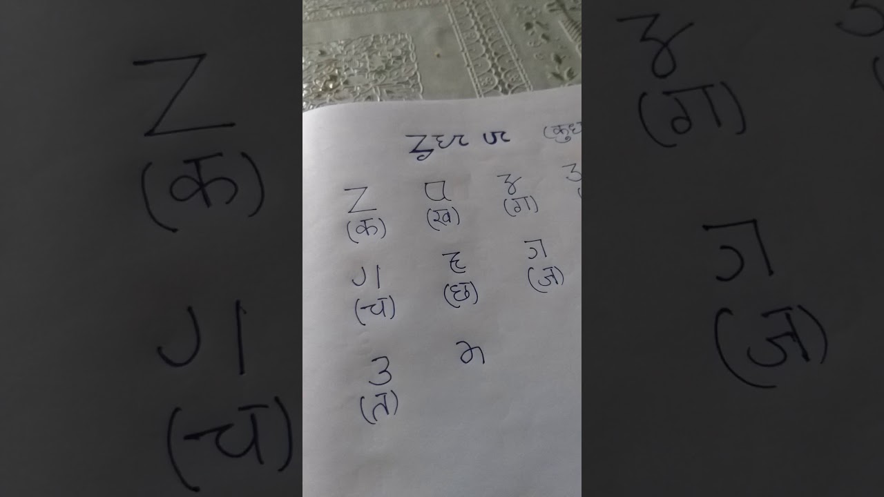 Learn how to write Limbu Consonants letters ( कुधक शक)